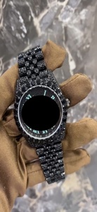 Reloj de Diamantes Moissanite Automático Mecánico de Acero Inoxidable para Hombre, de Lujo y Alta Calidad, Estilo Vintage, 41 mm, Cuadrado, NYC DIAMOND EMPIRE - Product Image 2