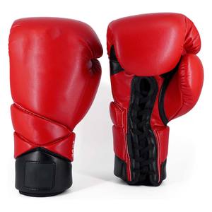 Gants de boxe en cuir synthétique confortables de haute qualité avec logo personnalisé, services OEM ODM pour les arts martiaux - Product Image 1