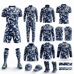Fabrication professionnelle de tenues de football à prix avantageux, vêtements de sport très vendus, ensemble de football pour adultes. - Product Image 2