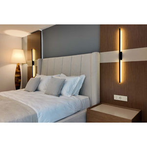 Ensemble de meubles d'hôtel Berfa modernes, écologiques et durables en panneaux de bois, avec rangement dissimulé et porte en verre dépoli, pour usage commercial, Kayseri - Product Image 3