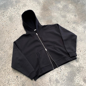 YuKaiHe High Quality 330GSM Fleece <b>Hoodie</b> Sets Oversized Casual <b>Plain</b> Pullover Custom Logo Streetwear Tracksuit for Winter - Product Image 5
