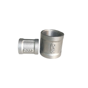 Accesorios de tubería con bandas de acero inoxidable de perfección de alto nivel 1/2 \ "-4 \" Rosca Socket Logotipo de embalaje personalizado suave para variedad - Product Image 3