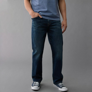 Jeans de Mezclilla para Hombre, Corte Slim Fit, Pantalones Ajustados, Jeans de Cintura Alta y Corte Recto - Product Image 3