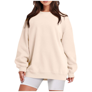 Sudadera con Capucha Extra Grande para Mujer, Personalizada al por Mayor, Transpirable y Forrada, Sudadera de Moda para Mujer para la Temporada de Primavera e Invierno - Product Image 1
