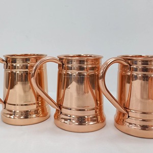 Taza de Cobre Puro Hecha a Mano para Fondue, Sin Plomo, de Alta Calidad, Nuevo Diseño de la India por HRCRAFTVERSE - Product Image 4