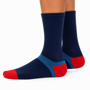 <b>Men</b> Athletic Crew Sports <b>Socks</b> Cushioned Wear Breathable Comfort Cushioned Support Active Movement Durable Quality Stretch Fit - Product Image 3