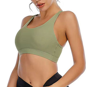 Sujetador Deportivo Personalizado para Mujer, Nuevo, Antichoque, Ecológico, Elástico en Cuatro Direcciones, con Relleno, Transpirable, de Spandex y Poliéster - Product Image 4
