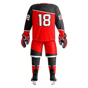 Tenues de hockey sur glace pour hommes de qualité export, respirantes et très demandées à prix abordable, options de logo et de taille personnalisées - Product Image 6