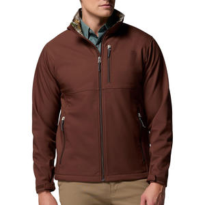 Vestes softshell d'hiver personnalisées pour homme, coupe-vent respirant et confortable, matelassé, idéal pour la neige - Product Image 3