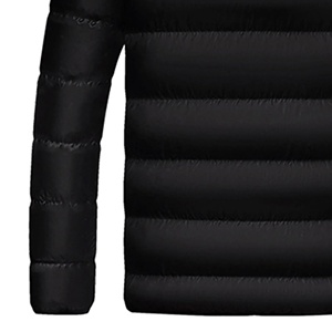 เสื้อแจ็คเก็ตพัฟเฟอร์ผู้ชาย ผลิตในโรงงานปากีสถาน สำหรับฤดูหนาว สวมใส่สบาย คอตั้ง ไซส์ใหญ่ กันน้ำ กันลม มีซิป แบบบอมเบอร์ - Product Image 3