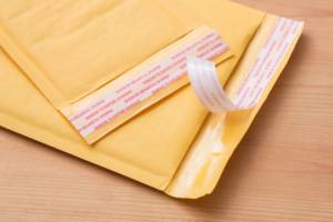 Enveloppe rembourrée à bulles en papier Kraft personnalisée pour les cosmétiques - Product Image 6