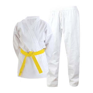 Nuevo uniforme de karate de color sólido, recién llegado, fabricado por un fabricante profesional, a la venta. - Product Image 1