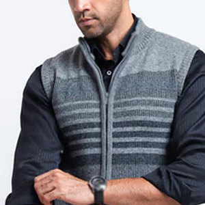Pulls en tricot à fermeture éclair pour hommes, très demandés, en coton, disponibles à prix raisonnable - Product Image 6