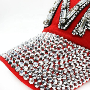 Nueva Llegada al por Mayor Gorras Trucker de Moda con Pedrería, Estampado de Leopardo, Dobby y Frutas, Logotipo Personalizado, DIVA Lujo Bling Deportivas de Béisbol 2026 - Product Image 5