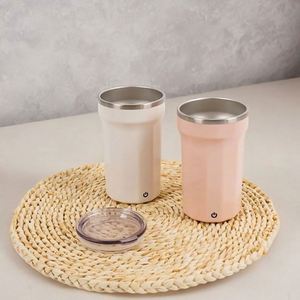 Offre Spéciale – Tasses et Gobelets Isothermes en Acier Inoxydable à Double Paroi de 12 oz avec Couvercle Coloré et Logo Personnalisé - Product Image 4