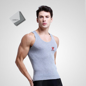 Débardeur pour homme en coton respirant de qualité supérieure, toucher doux, idéal pour l'été, décontracté, pour la salle de sport, l'entraînement et le fitness - Product Image 3
