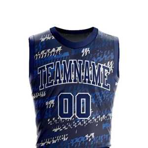 Tenues de basket-ball sublimées en 2 pièces, légères, pour équipe, meilleur produit, en polyester. - Product Image 3