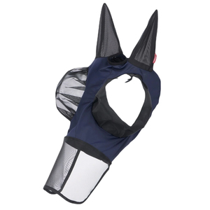 Custom Equine Elastic Fly Maask with Mesh Fly Protection Horse Products All Seasons Fit <b>Equestrian</b> Equipment - Product Image 2