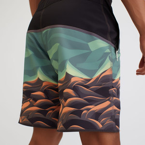 Premium High Quality Customized Logo Printing Men Sublimation Shorts 100% Cotton Solid Quick Dry <b>Light</b> Weight Cheap Price New - Product Image 4