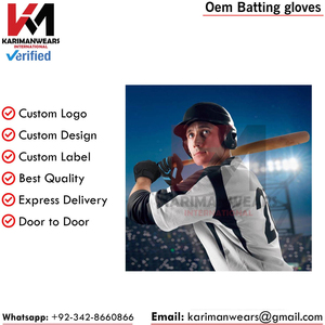 Guantes de Bateo de Béisbol con Palma Reforzada de Cuero, Ajuste Cómodo, Diseño Ligero y Duradero para Jugadores - Product Image 6