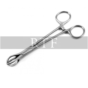 Fórceps de Cirugía Veterinaria de carril crudo a fino, pinzas rectas manuales de acero inoxidable de 16cm, instrumentos quirúrgicos - Product Image 2