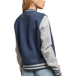 Chaquetas Universitarias de Béisbol de Alta Calidad OEM, Fabricante de Ropa Urbana Personalizada, Chaquetas Varsity con Parche Bordado de Chenilla de Lana con Letras - Product Image 5