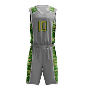 Maillot de basket-ball personnalisé, uniforme en polyester respirant, design sublimé - Product Image 2