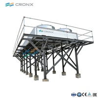 Équipement de réfrigération industrielle à bas prix et longue garantie, refroidisseur à air, échangeur de chaleur refroidi par air pour centrale électrique