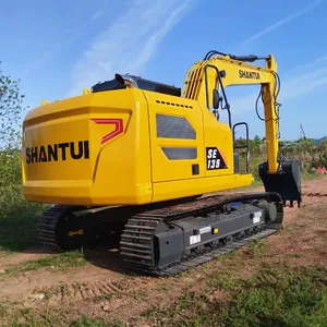 Excavadora de cadenas Shantui SE135 de 13 toneladas, excavadora hidráulica con cazo de excavación para movimiento de tierras en construcción - Product Image 5