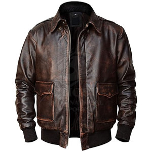 Designer Men <b>Leather</b> <b>Jackets</b> Moto Style <b>Real</b> <b>Leather</b> Men <b>Leather</b> <b>Jackets</b> for Streetwear For Men Use - Product Image 3