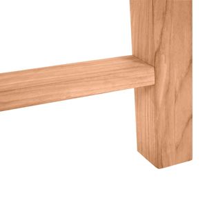 Outdoor Solid Teak <b>Dining</b> <b>Table</b>-Waterproof Eco-Friendly Durable Stable Modern Design for Home Commercial Use - Product Image 4
