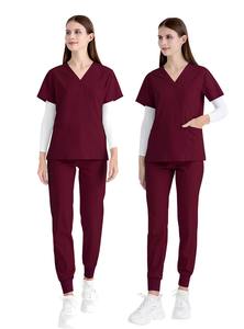 Haut d'uniforme d'infirmière en gros, haut de blouse unisexe, uniformes d'infirmière pour hôpital, haut de médecin avec plusieurs poches, fabricant pakistanais - Product Image 6