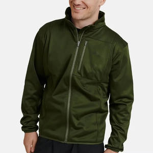 Veste softshell pour homme au design unique, style zippé, tissu 100% polyester, veste softshell pour homme personnalisée, OEM, vente en gros - Product Image 1