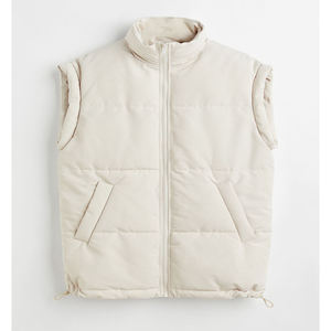 Wholesale Custom Women Lightweight Puffer Chevron Quilted Winter Body Warmer Gilet Slim Fit Padded Sleeveless <b>Jacket</b> Bulk - Product Image 5