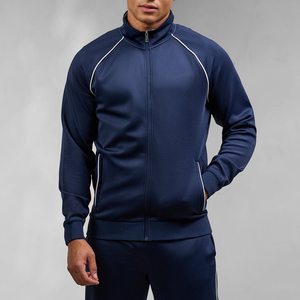 Impression de logo personnalisé, sweats à capuche zippés en polyester/coton de haute qualité, 240 g/m², vente en gros, automne, pour hommes - Product Image 1