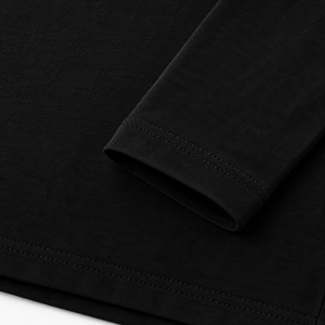 Camiseta de Manga Larga para Hombre, 100% Algodón, Sólida, Transpirable, Cuello Redondo, Corte Regular - Product Image 3
