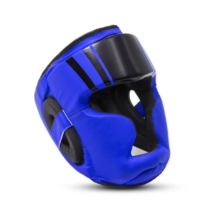 Custom Size Solid Color PU Leather <b>Boxing</b> Head Guard with Custom Logo Durable & Protective Comfortable Fit Head Guard RL-HG-59 - Product Image 2