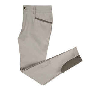 Pantalon d'équitation taille haute pour femme, longueur intégrale, couleur unie, extensible dans les quatre sens, en coton et élasthanne, avec poches 2026 - Product Image 3