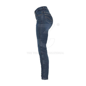 Pantalones Vaqueros Casuales y Transpirables para Mujer, Diseño Moderno 100% Algodón, Venta al Por Mayor de Fábrica, Marca Privada, Precio Razonable - Product Image 3