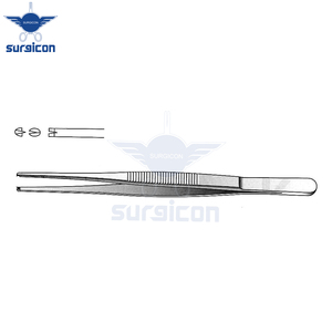 Pinzas Delicadas de 14.5 cm / 5-3/4 Pulgadas, Pinzas Quirúrgicas Finas de Acero Inoxidable para Manipulación Precisa de Tejidos en Microcirugía - Product Image 4