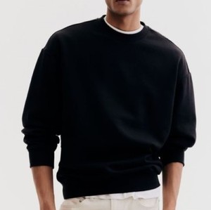 Sweat-shirt à capuche surdimensionné pour homme avec logo personnalisé, en molleton de coton épais, coupe ample, décontracté, streetwear, grandes tailles - Product Image 4