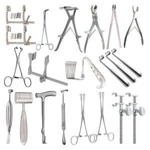 Kit de Instrumentos Quirúrgicos para Toracotomía, Manual, de Acero Inoxidable, Separador de Costillas Finochietto, Aprobado por CE por Dentavex - Product Image 1