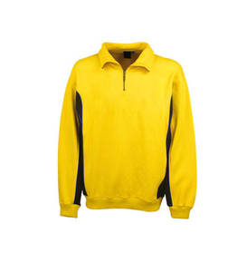 Top Selling <b>Men's</b> Black Quarter Zip Knit Sweater Solid Color <b>Long</b> Sleeve Pullover Autumn Wear Regular Fit - Product Image 2