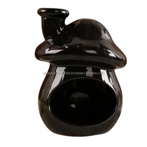 Soporte Ecológico de Cerámica para Palo Santo con Quemador Artístico en Forma de Hongo para Rituales de Bienestar, Decoración del Hogar y Regalo - Product Image 1