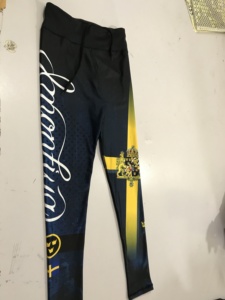 Leggings Deportivos Personalizados para Mujer, Leggings de Gimnasio de Alta Calidad con Cintura Elástica, Ecológicos y Antibacterianos - Product Image 1