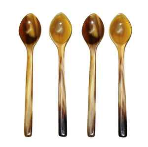 Cuchara de Cuerno Hecha a Mano con Acabado Pulido Espejo, Mango Largo, Ecológica y Segura para Alimentos, para Cocinas Éticas y Sostenibles en el Hogar, India - Product Image 2