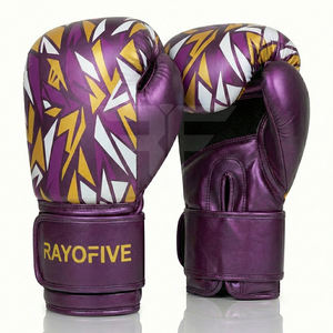 Guantes de entrenamiento personalizados de cuero PU con logotipo personalizado para fitness, guantes de boxeo al por mayor, guantes de entrenamiento de cuero PU con logotipo personalizado - Product Image 3