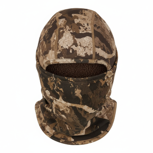 Pasamontañas Táctico de Camuflaje para Caza, Forrado de Forro Polar, Cálido para Invierno, Máscara Facial Completa, Cortavientos, Capucha Térmica para Exteriores, Calentador de Cuello - Product Image 5