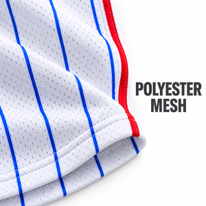 Conjunto de camisetas de béisbol de Canadá y Estados Unidos con bordado de poliéster a rayas, camiseta de béisbol bordada y sublimada personalizada - Product Image 6