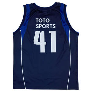 Jersey de Baloncesto Deportivo, Transpirable, Suave, de Alto Rendimiento, Diseño Personalizado, Corte Ajustado, Ligero, del Mejor Proveedor, Precio al por Mayor - Product Image 2